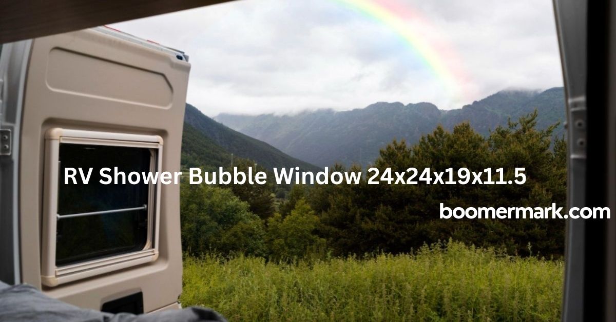 RV Shower Bubble Window 24x24x19x11.5