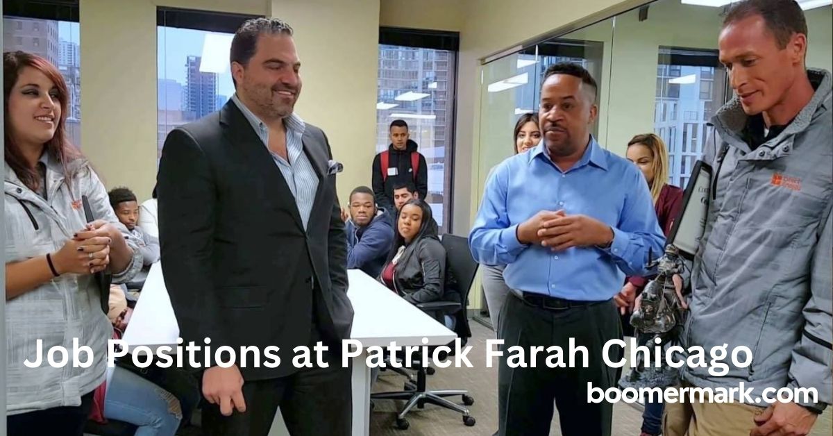 Job Positions at Patrick Farah Chicago