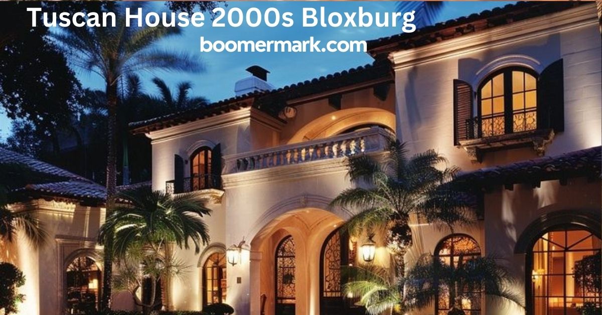 Tuscan House 2000s Bloxburg